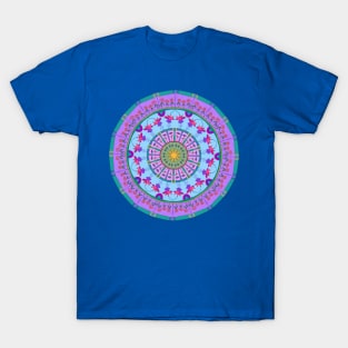 Where the flowers grow Mandala T-Shirt